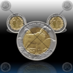 TURČIJA 1 Lira 2010 "PES" TURČIJA 1 Lira 2010 "PES"